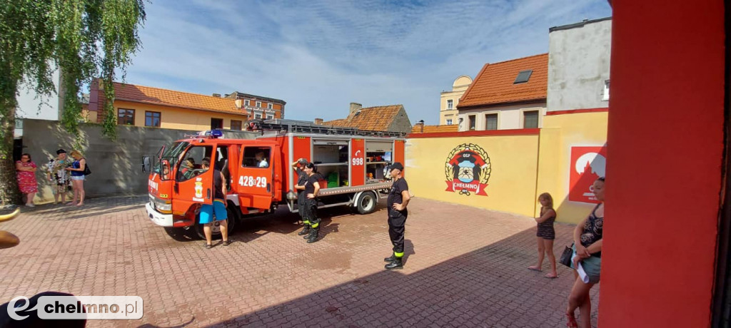 Tak było na czwartku profilaktycznym z OSP w Chełmnie