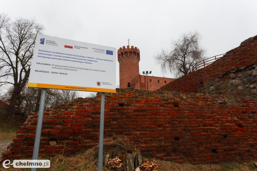 Remontują zamek krzyżacki w Świeciu