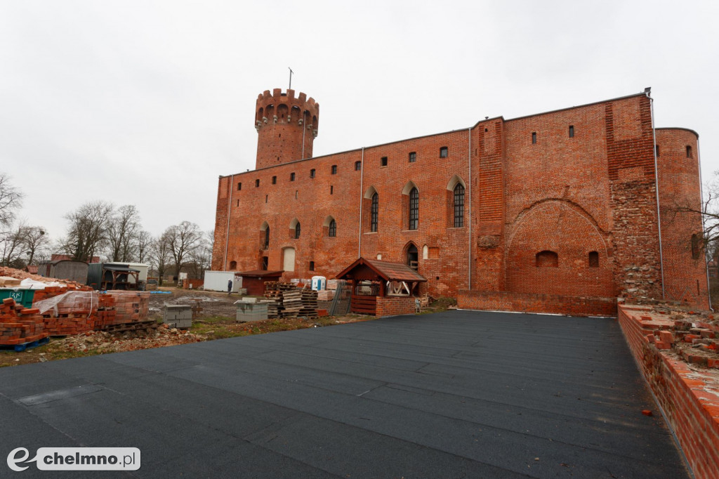 Remontują zamek krzyżacki w Świeciu