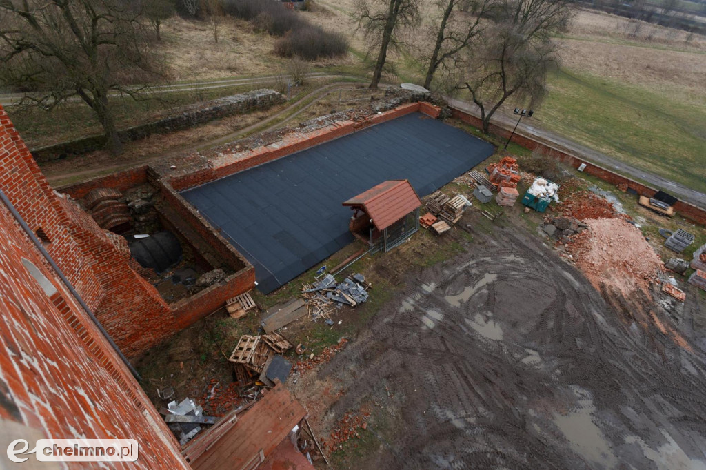 Remontują zamek krzyżacki w Świeciu