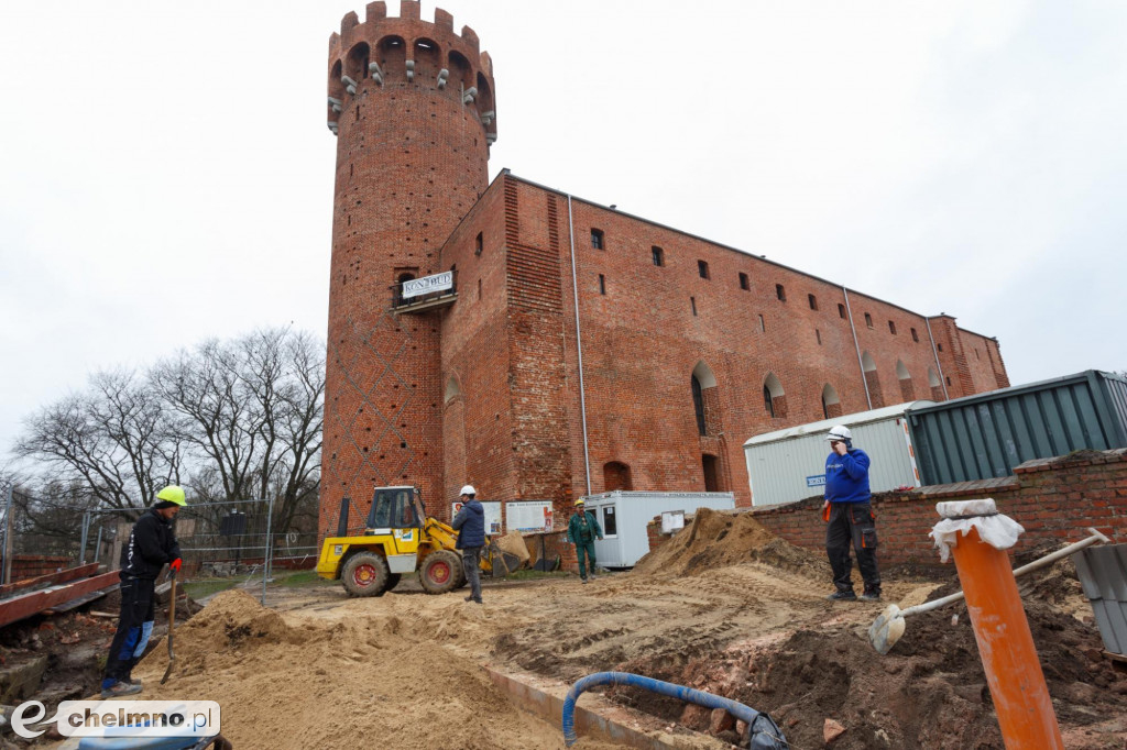Remontują zamek krzyżacki w Świeciu