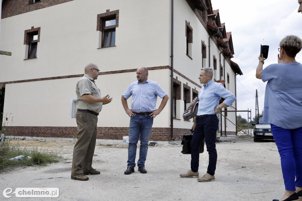 Na budowie Centrum Czynnej Ochrony Przyrody w Tleniu