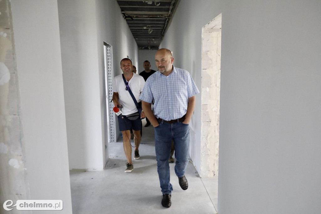 Na budowie Centrum Czynnej Ochrony Przyrody w Tleniu