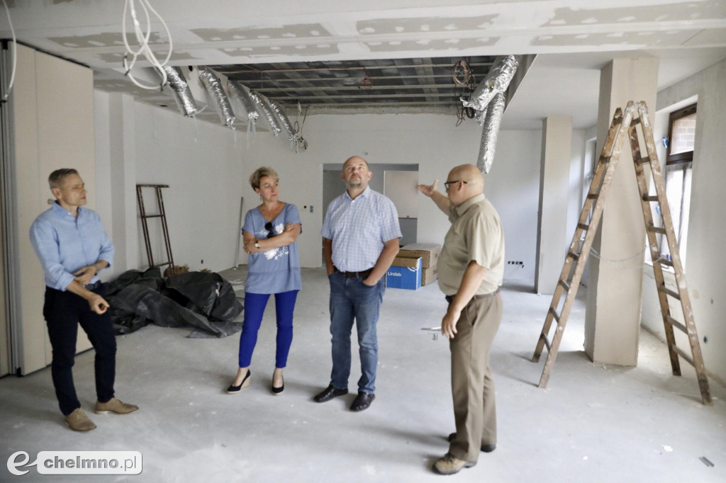 Na budowie Centrum Czynnej Ochrony Przyrody w Tleniu