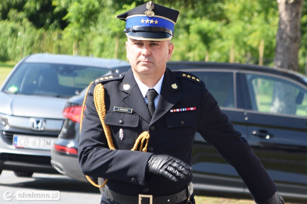 Przejęcie obowiązków Komendanta PSP w Chełmnie