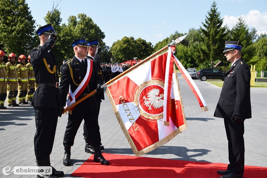 Przejęcie obowiązków Komendanta PSP w Chełmnie