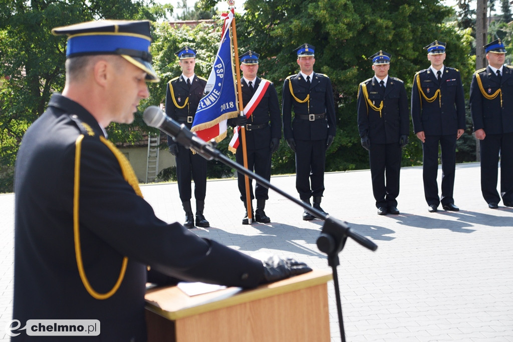 Przejęcie obowiązków Komendanta PSP w Chełmnie