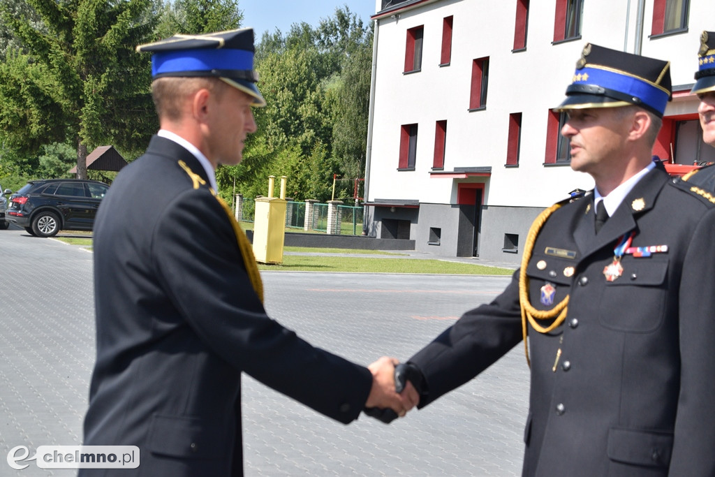 Przejęcie obowiązków Komendanta PSP w Chełmnie