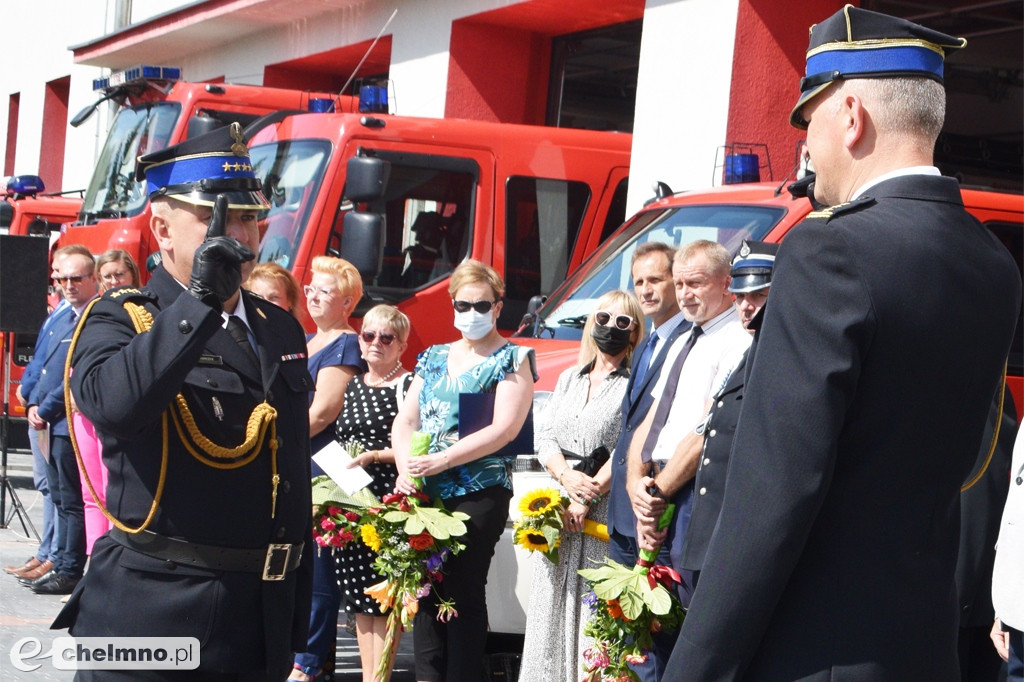 Przejęcie obowiązków Komendanta PSP w Chełmnie