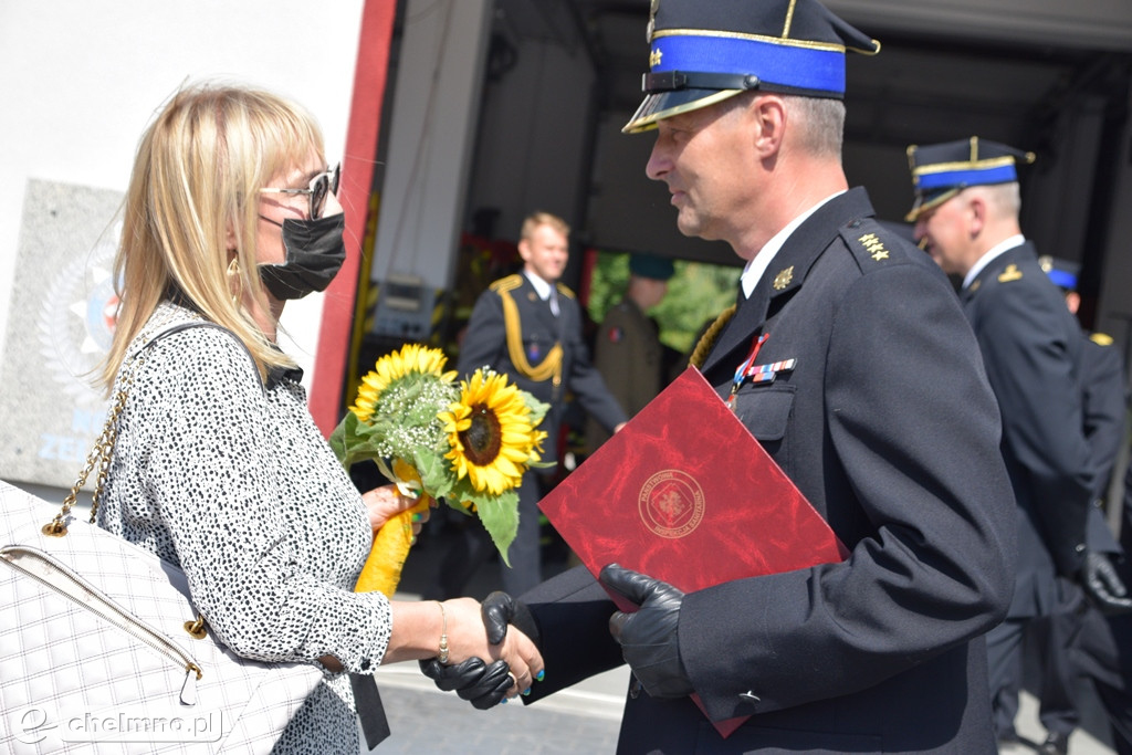 Przejęcie obowiązków Komendanta PSP w Chełmnie