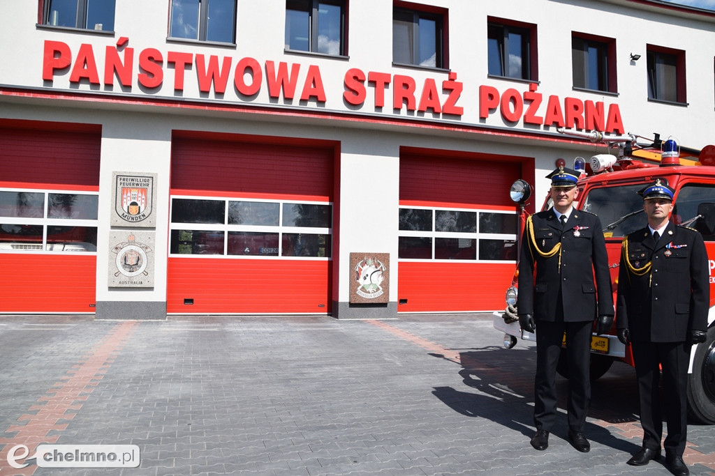 Przejęcie obowiązków Komendanta PSP w Chełmnie