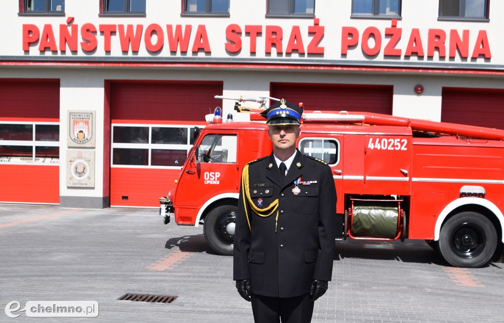 Przejęcie obowiązków Komendanta PSP w Chełmnie