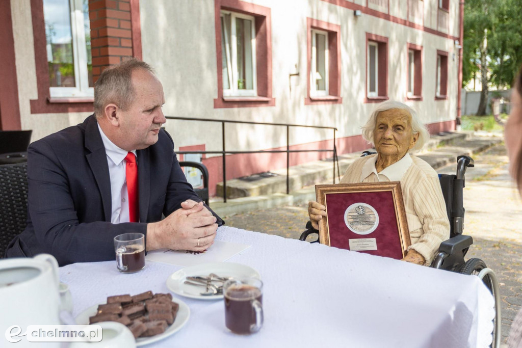 Medal dla stuletniej mieszkanki Grudziądza