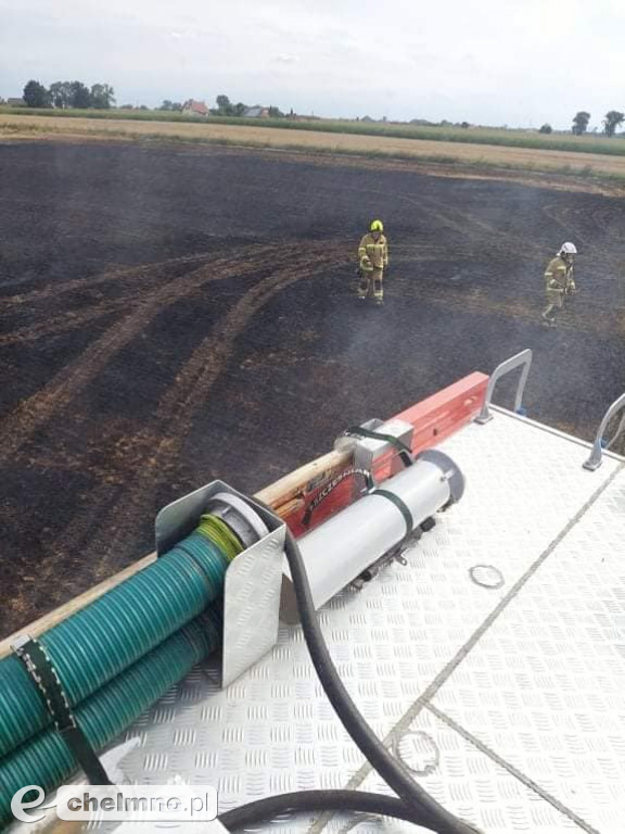 Paliło się w Grzybnie. Zobaczcie zdjęcia