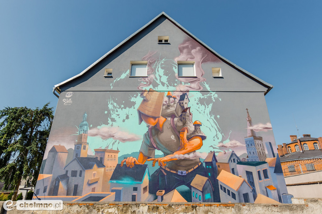 Kolejny festivalowy mural ozdobił Chełmno