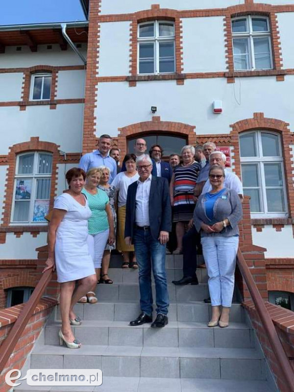 Parlamentarzyści KO z wizytą w Unisławiu