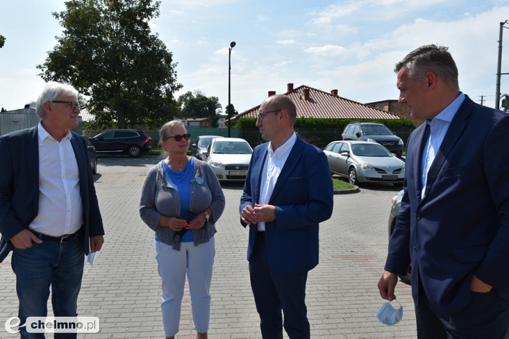 Parlamentarzyści KO z wizytą w Unisławiu