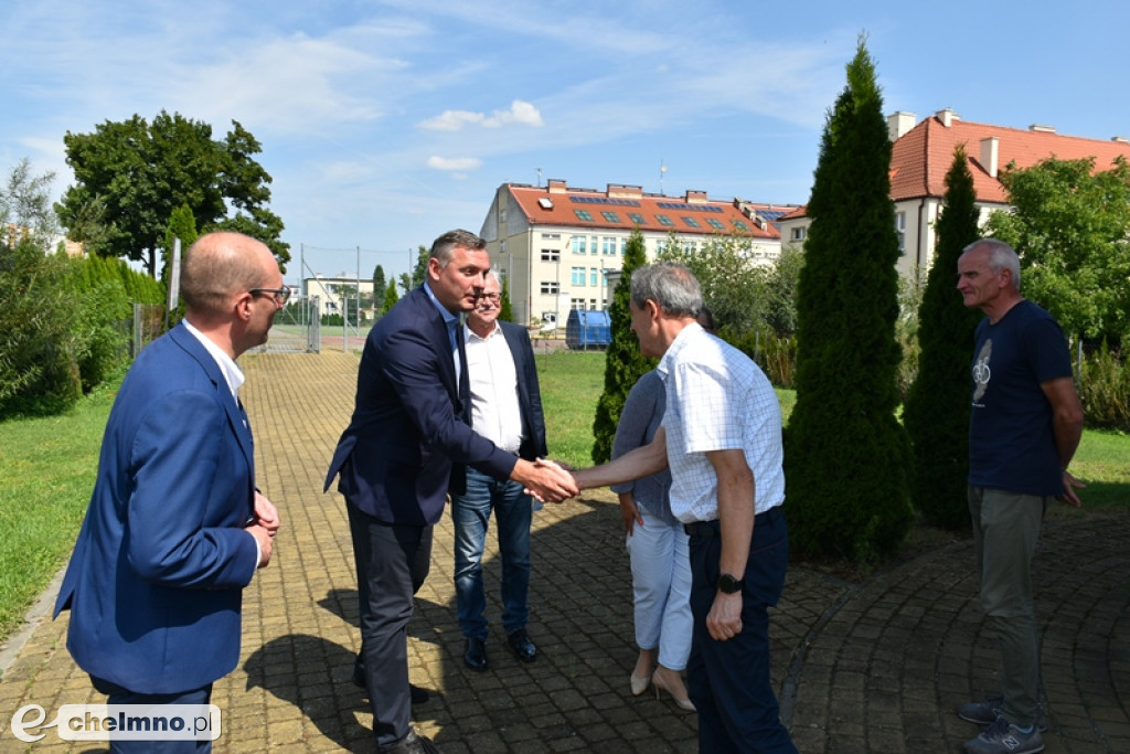 Parlamentarzyści KO z wizytą w Unisławiu