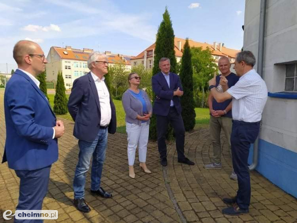 Parlamentarzyści KO z wizytą w Unisławiu
