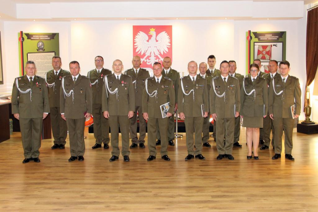 Uroczysta zbiórka z okazji Święta Wojska Polskiego
