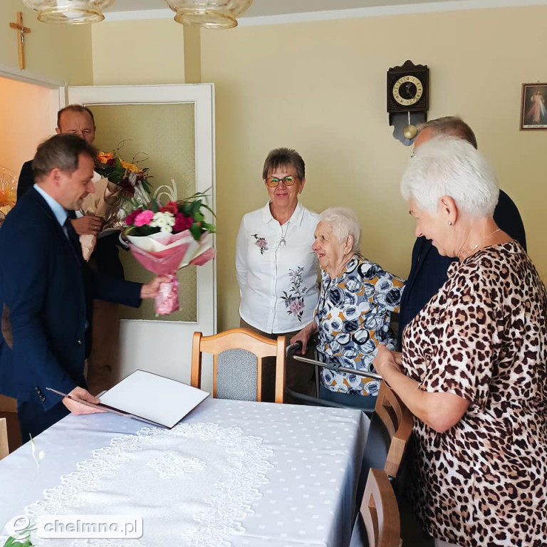 Sympatyczne setne urodziny pani Bronisławy