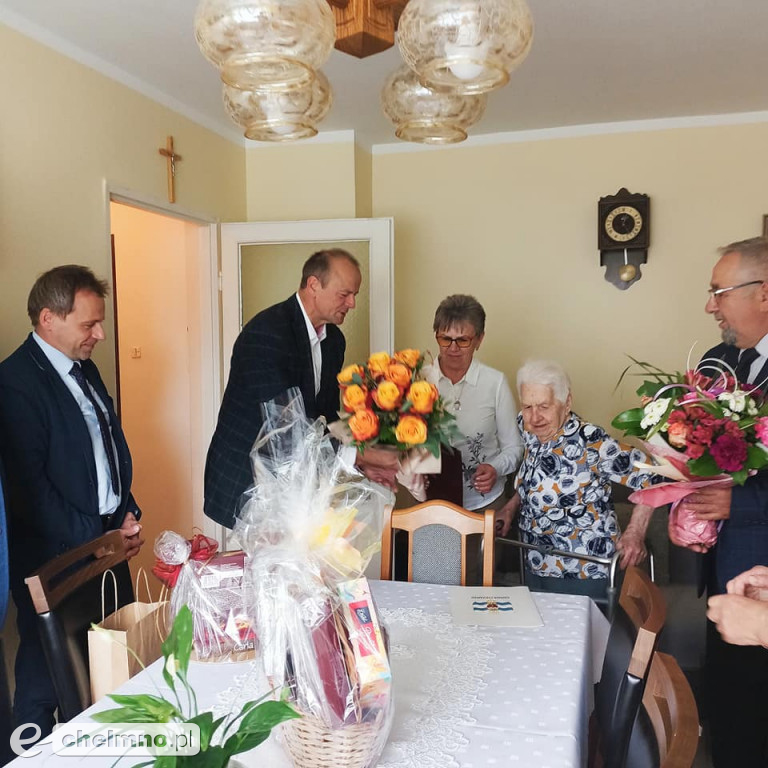 Sympatyczne setne urodziny pani Bronisławy