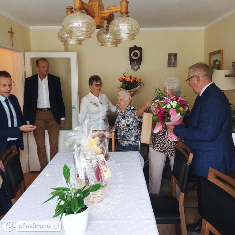 Sympatyczne setne urodziny pani Bronisławy