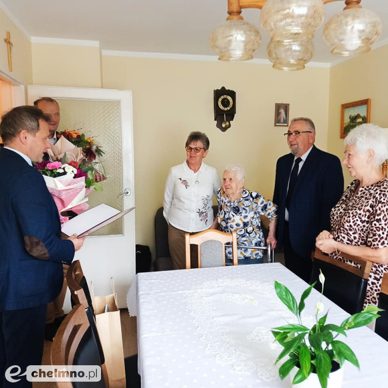 Sympatyczne setne urodziny pani Bronisławy