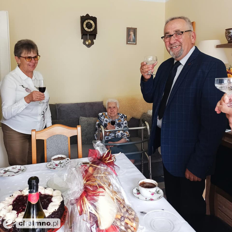 Sympatyczne setne urodziny pani Bronisławy