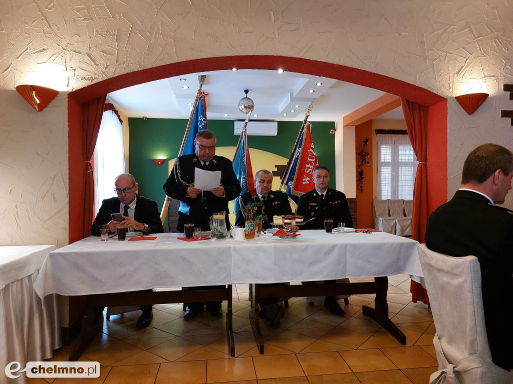 Wybrano nowy Zarząd Oddziału Gminnego Związku OSP RP w Unisławiu