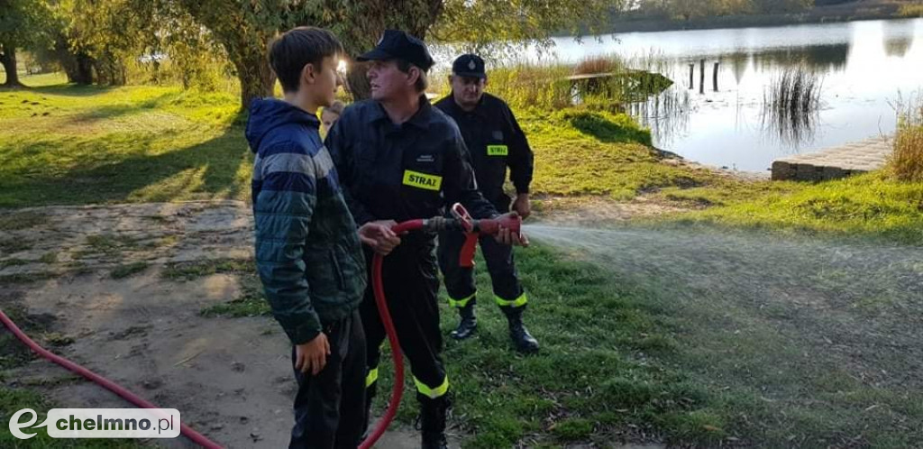 Druhowie przeprowadzili ćwiczenia nad Jeziorem Starogrodzkim
