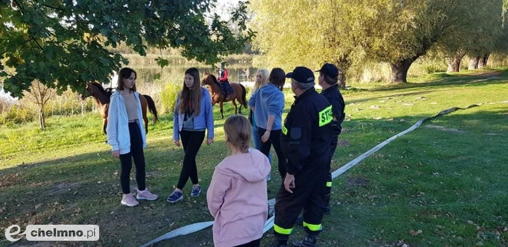 Druhowie przeprowadzili ćwiczenia nad Jeziorem Starogrodzkim