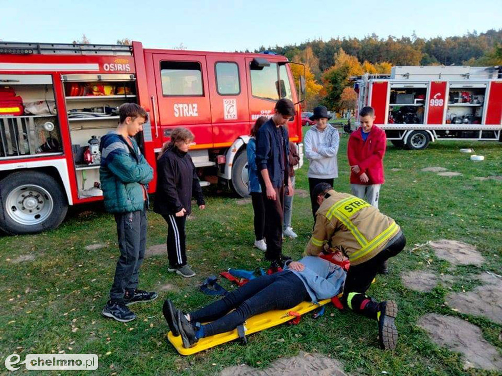 Druhowie przeprowadzili ćwiczenia nad Jeziorem Starogrodzkim
