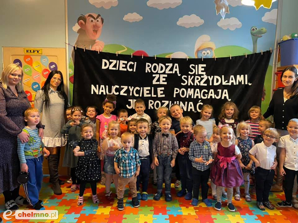 Najlepsze życzenia od przedszkolaków z Calineczki