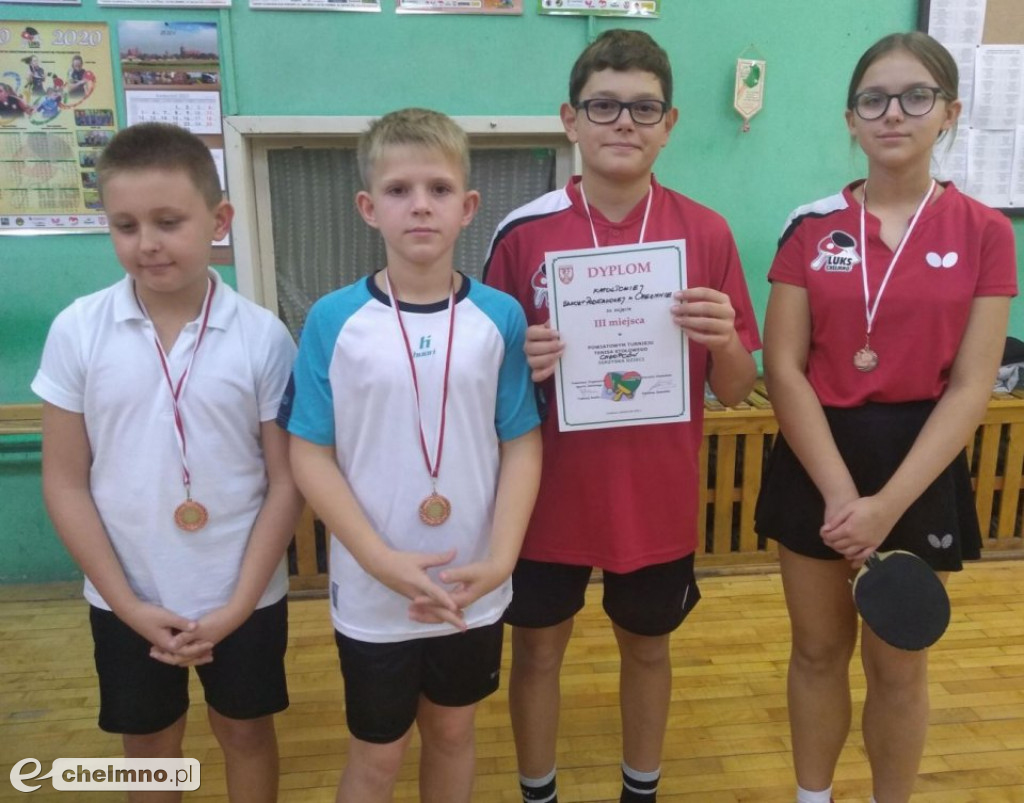 Powiatowe zawody tenisa stołowego