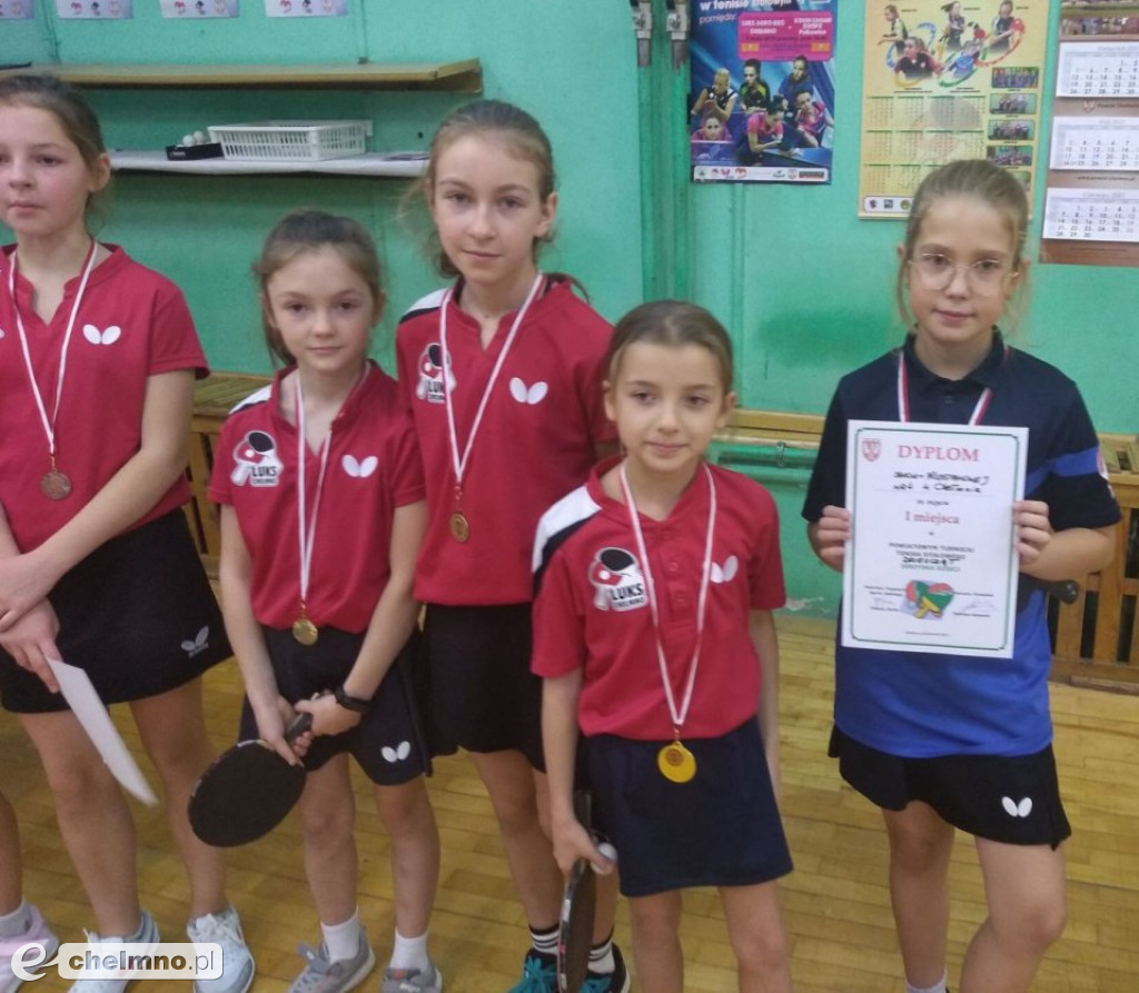 Powiatowe zawody tenisa stołowego