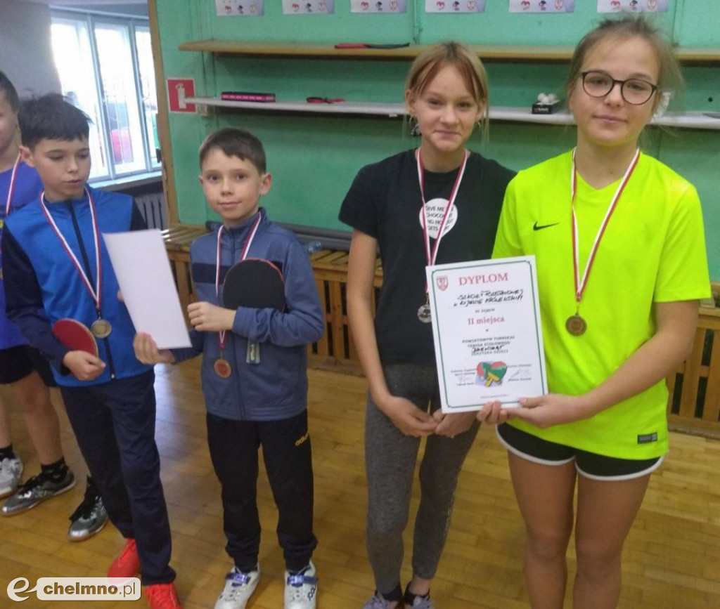 Powiatowe zawody tenisa stołowego