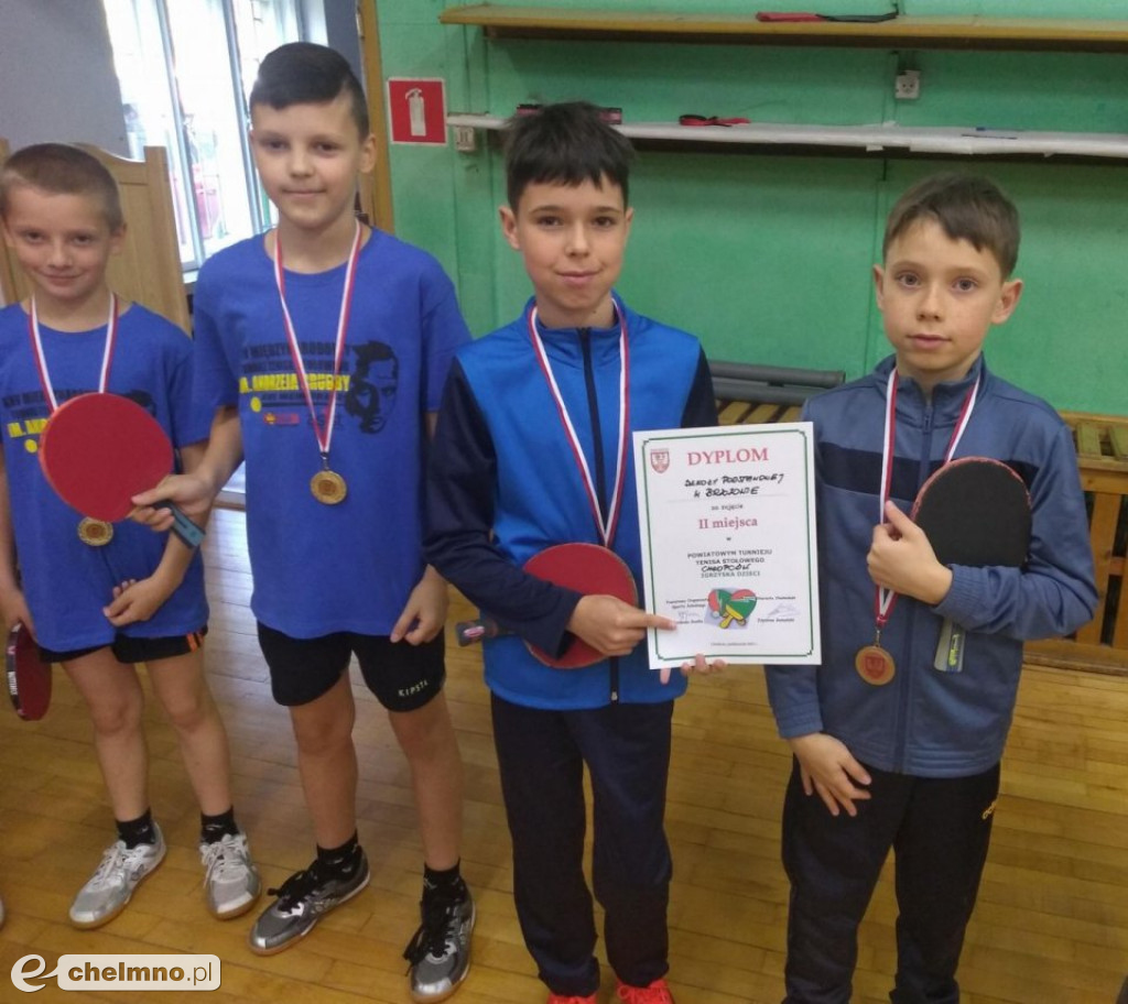 Powiatowe zawody tenisa stołowego