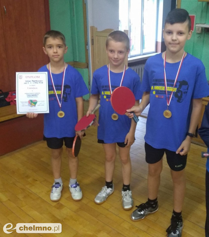 Powiatowe zawody tenisa stołowego