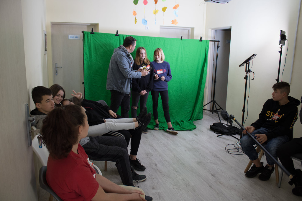 Warsztaty filmowe w ramach projektu 