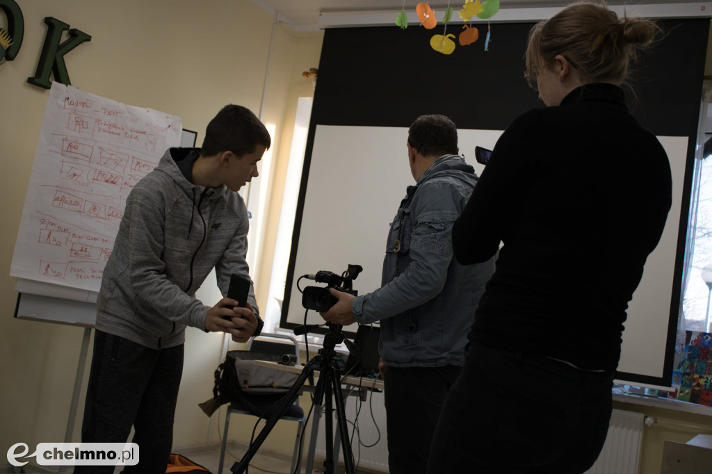 Warsztaty filmowe w ramach projektu 