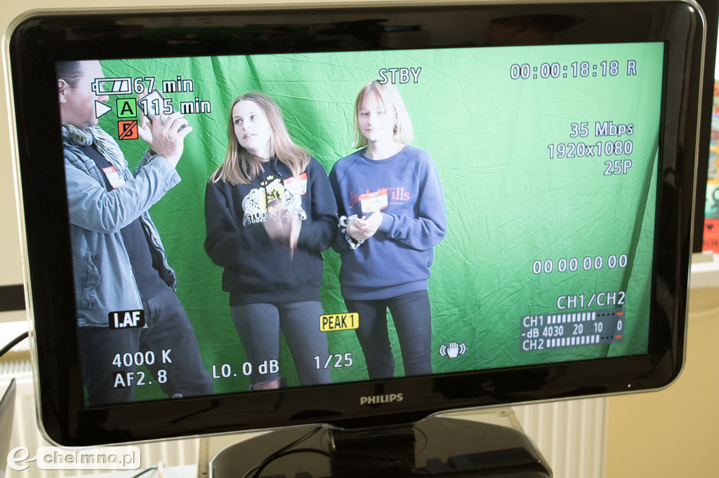 Warsztaty filmowe w ramach projektu 