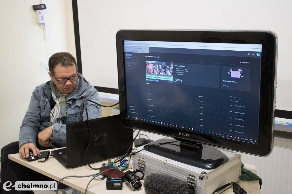 Warsztaty filmowe w ramach projektu 
