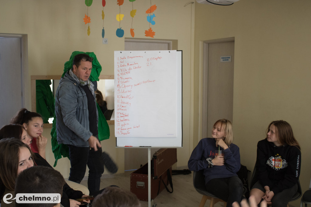 Warsztaty filmowe w ramach projektu 
