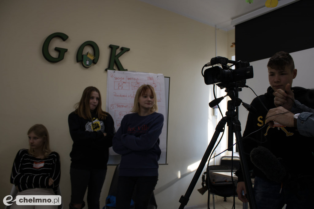 Warsztaty filmowe w ramach projektu 