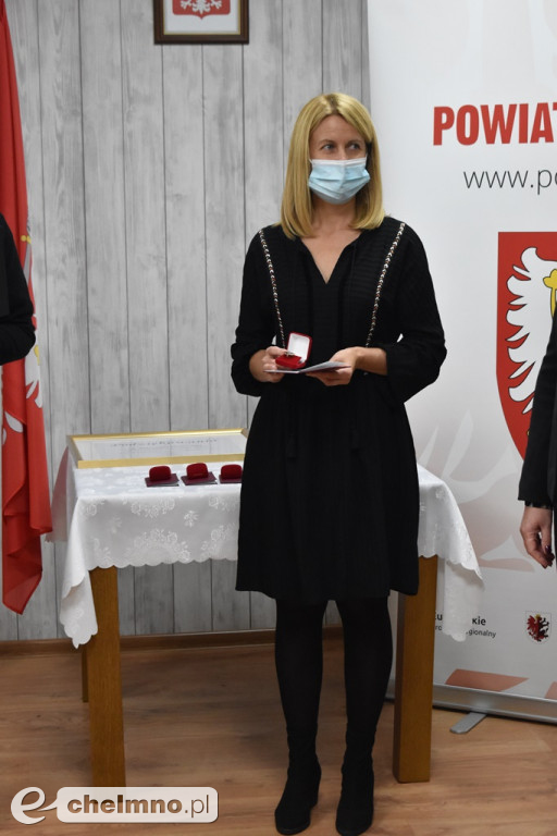 Wręczenie odznak honorowych w chełmińskim szpitalu