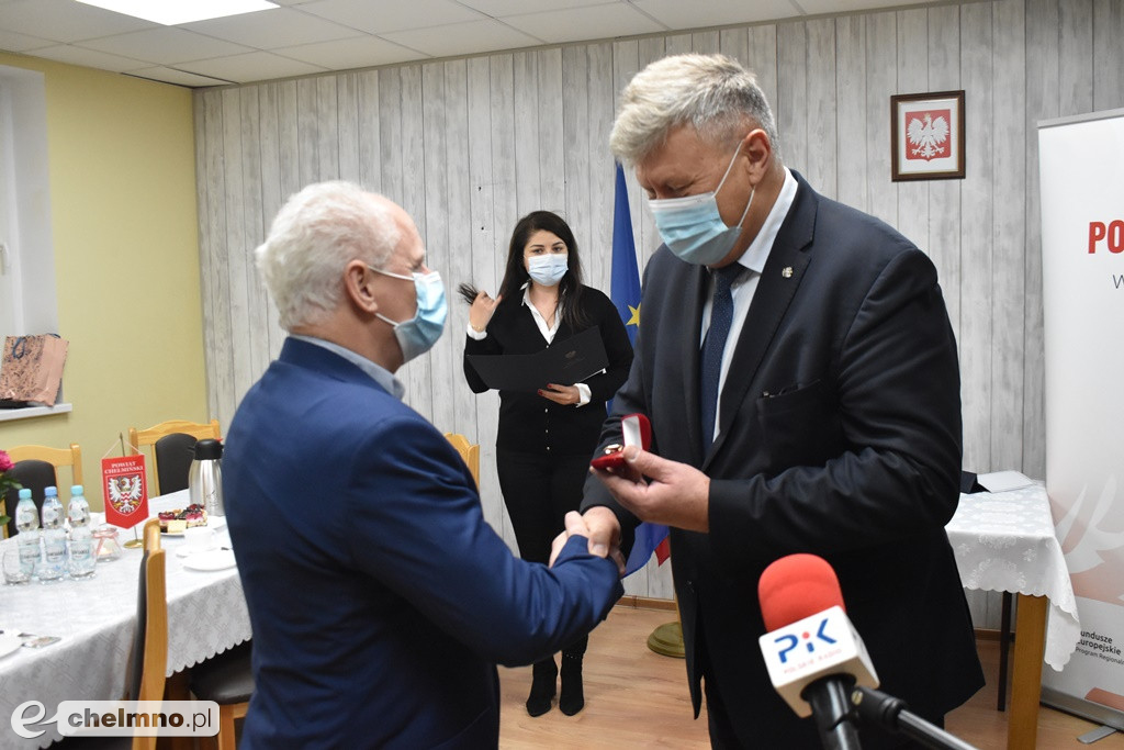 Wręczenie odznak honorowych w chełmińskim szpitalu