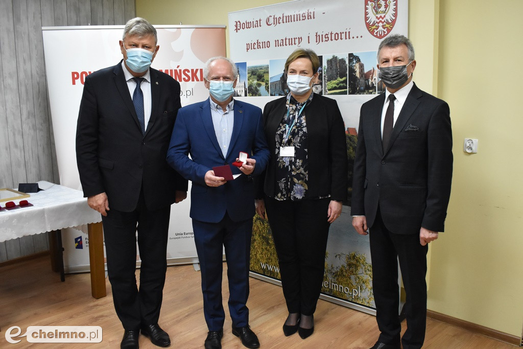 Wręczenie odznak honorowych w chełmińskim szpitalu