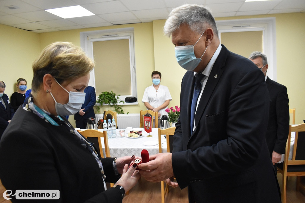 Wręczenie odznak honorowych w chełmińskim szpitalu