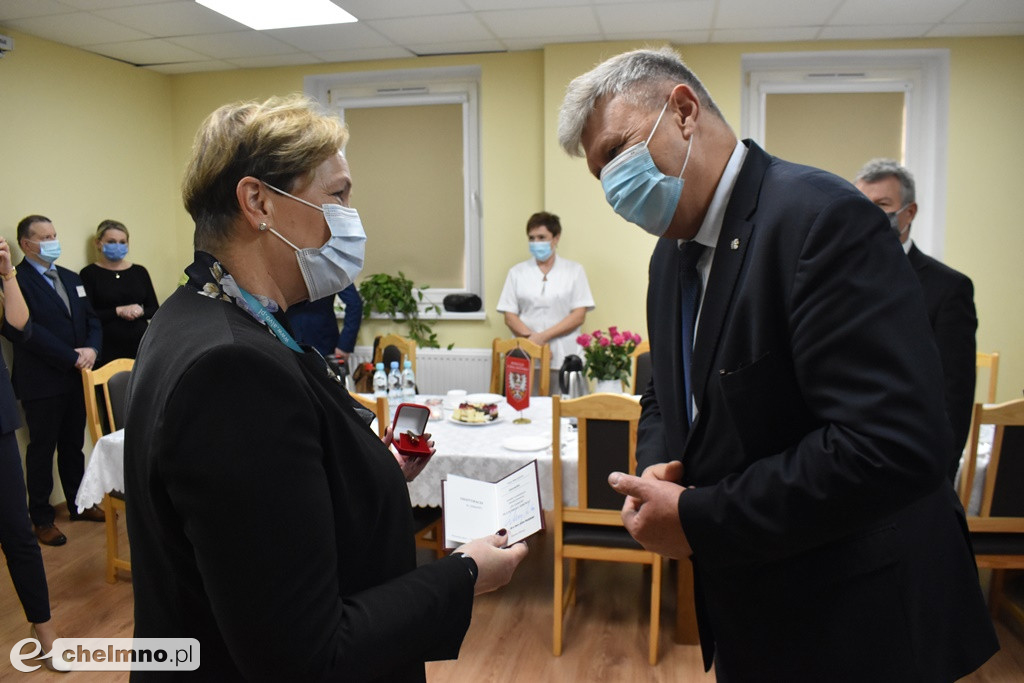 Wręczenie odznak honorowych w chełmińskim szpitalu